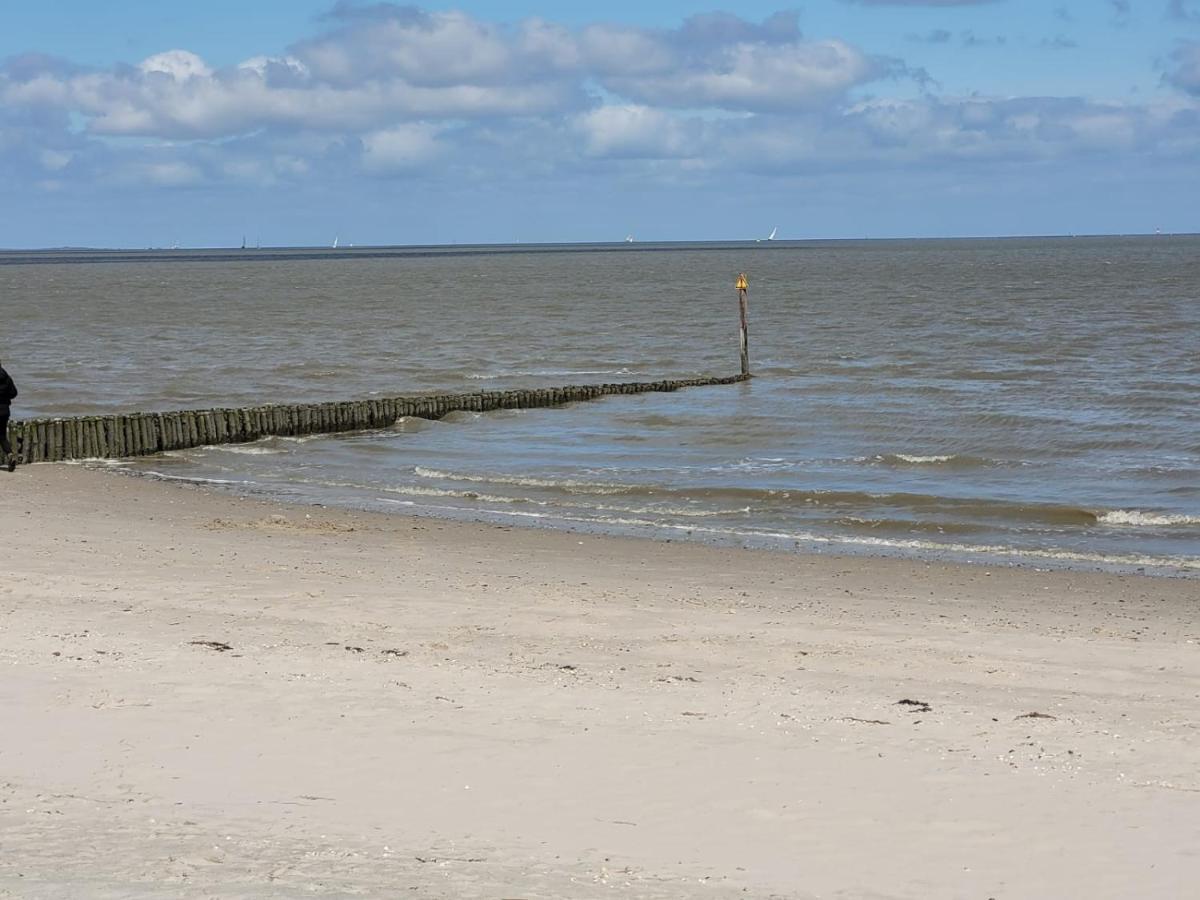 Strandkajuete Hooksiel Шиллиг Экстерьер фото